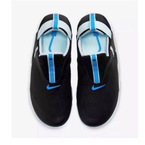 Nike Black/Blue Unisex Sneakers(Men's 7, Women's 8.5) - Picture 2 of 10